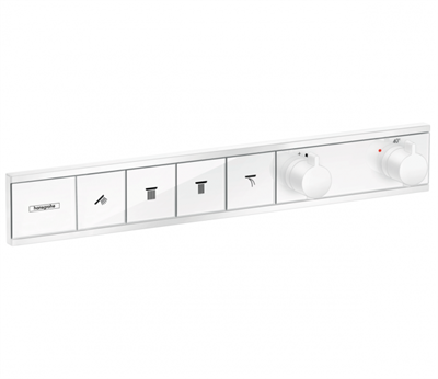 Смеситель Hansgrohe RainSelect 15382700 для душа термостатический, белый матовый 15382700 - фото 225900