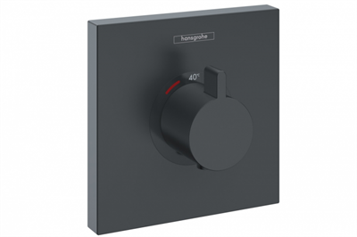 Смеситель Hansgrohe ShowerSelect 15760670 Highflow для душа, термостатический, черный матовый 15760670 - фото 226036
