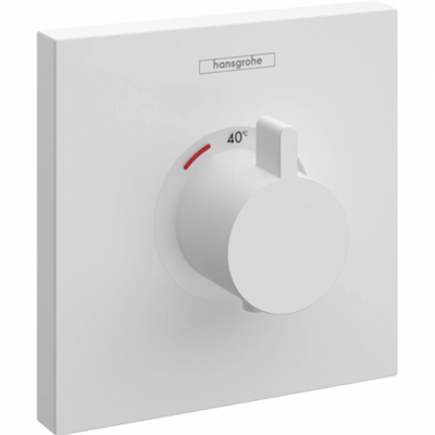 Смеситель Hansgrohe ShowerSelect 15760700 Highflow для душа, термостатический, белый матовый 15760700 - фото 226037