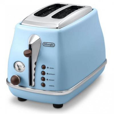 тостер Delonghi CTOV 2103.AZ голубой 176129061 - фото 226464