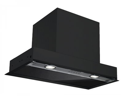 Полновстраиваемая вытяжка Elikor Sense Glass 60П-1000 Черный 229361