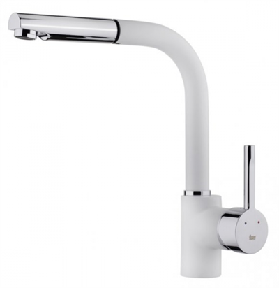 Смеситель для кухни Teka ARK 938 (23938120W) белая эмаль/хром 23938120w - фото 228642