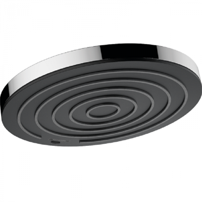 Верхний душ Hansgrohe Pulsify 24140000 S, 26 см, 1 режим струи, хром, диск графит 24140000 - фото 228680