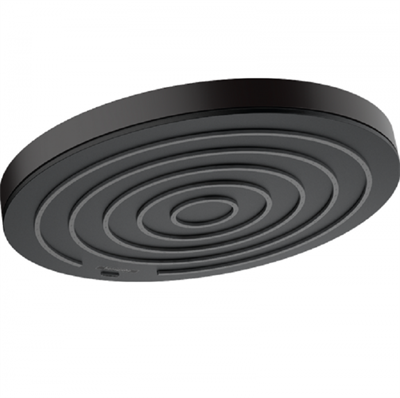 Верхний душ Hansgrohe Pulsify 24140670 S, 26 см, 1 режим струи, черный матовый, диск графит 24140670 - фото 228681