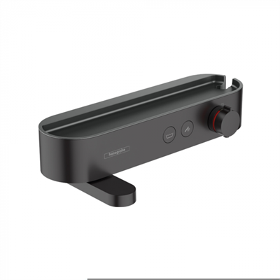 Смеситель Hansgrohe ShowerTablet Select, 24340670, для ванны и душа с изливом, термостатический, черный матовый 24340670 - фото 228727
