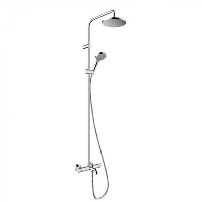 Душевая система Hansgrohe Vernis Blend 26274000, Showerpipe 200 1jet, термостатическая, хром 26274000 - фото 228904