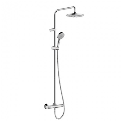 Душевая система Hansgrohe Vernis Blend 26276000, Showerpipe 200 1jet, термостатическая, хром 26276000 - фото 228906