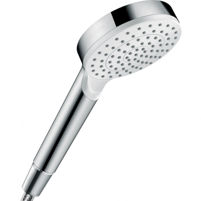 Ручной душ Hansgrohe Crometta 1jet EcoSmart 26333400, белый/хром 26333400 - фото 228922