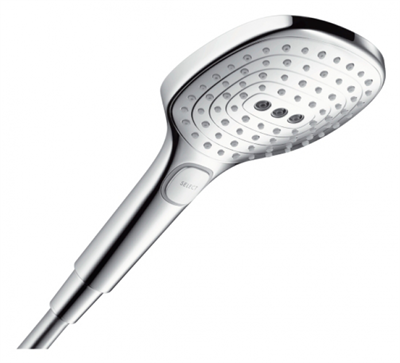 Ручной душ Hansgrohe 26520000 Raindance Select E120 3jet, 12 см, 3 режима лейки, хром 26520000 - фото 228955