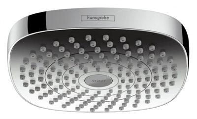 Верхний душ Hansgrohe Croma Select E 180 26524000, 18х18 см, 2 типа струи, без держателя, хром 26524000 - фото 228964