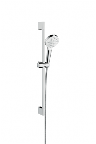Душевой гарнитур Hansgrohe Crometta Vario 26553400, 2 режима струи, корпус хром, лицевая часть белая 26553400 - фото 228973