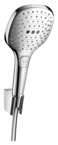 Душевой гарнитур Hansgrohe Raindance Select E 26720000, 3 режима струи, корпус хром, лицевая часть хром 26720000 - фото 229020