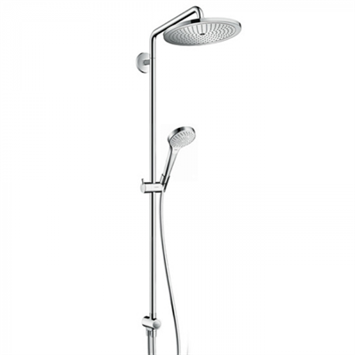 Душевой гарнитур Hansgrohe Croma Select S Showerpipe 280 1jet Reno 26793000 с верхним душем, корпус хром, лицевая часть хром, 1 режим струи 26793000 - фото 229032