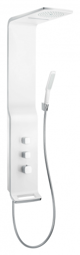 Душевая панель Hansgrohe Raindance 27008400 Lift 180 2jet термостатическая, белый/хром 27008400 - фото 229090