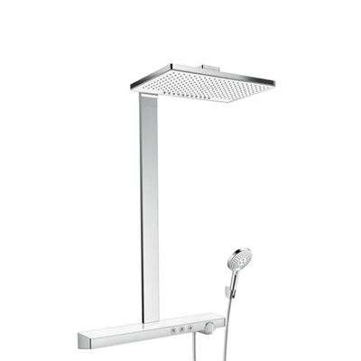 Душевая система Hansgrohe Rainmaker Select 460 2jet Showerpipe 27109400, белый/хром 27109400 - фото 229092