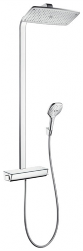 Душевая система Hansgrohe Raindance E 27112400 Showerpipe 360 1jet, термостатическая, белый/хром 27112400 - фото 229098