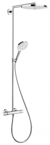 Душевая система Hansgrohe Raindance Select Showerpipe S240 2 jet 27129400, белый/хром 27129400 - фото 229110
