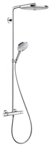 Душевая система Hansgrohe Raindance Select S 27133000 Showerpipe 300 2Jet термостатическая, хром 27133000 - фото 229111