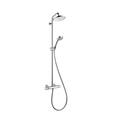 Душевая система Hansgrohe 27135000 Croma с термостатом, хром 27135000 - фото 229113