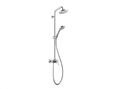 Душевая система Hansgrohe Croma Showerpipe 160 27154000 верхний душ 16 см, хром 27154000 - фото 229115