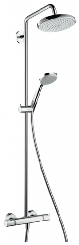 Душевая система Hansgrohe Croma 27185000 220 Showerpipe, термостатическая, хром 27185000 - фото 229117