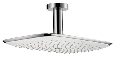 Верхний душ Hansgrohe PuraVida 400 1jet 27390400, белый/хром 27390400 - фото 229163