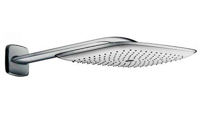 Верхний душ Hansgrohe PuraVida 400 1jet 27437400, белый/хром 27437400 - фото 229164