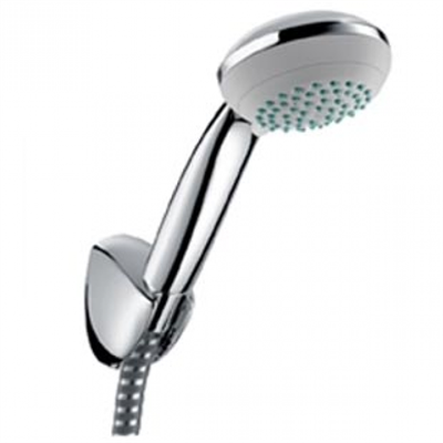 Душевой гарнитур Hansgrohe Crometta 85 Vario 27559000, шланг 160 см, корпус хром, лицевая часть серая 27559000 - фото 229170
