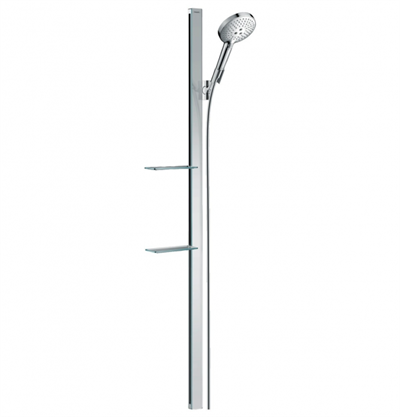 Душевой гарнитур Hansgrohe Raindance Select S 27646000, корпус хром, лицевая часть хром, 3 режима струи 27646000 - фото 229199