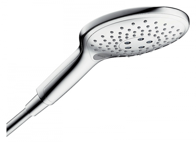 Ручной душ Hansgrohe 28587000, Raindance Select S 150 Air 3jet, 1/2’, хром 28587000 - фото 229306