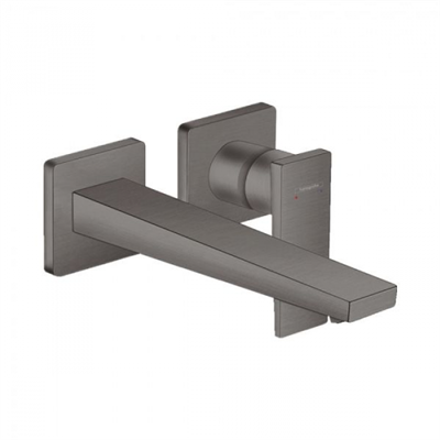 Смеситель Hansgrohe Metropol 32526340 для раковины, тёмный графит 32526340 - фото 229969