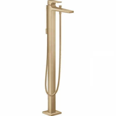 Смеситель Hansgrohe Metropol 32532140 для ванны, шлифованная бронза, напольный 32532140 - фото 229976