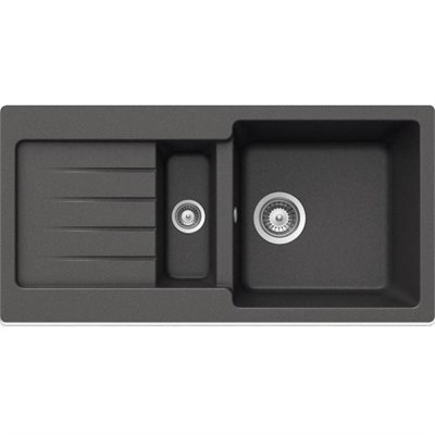 Кухонная мойка 86 см Teka Total Kea 60 B-TG 1 1/2B 1D карбон 40143369 - фото 230603