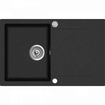 Кухонная мойка Teka CLIVO 45 B-TQ ONYX BLACK 40148000 - фото 230609