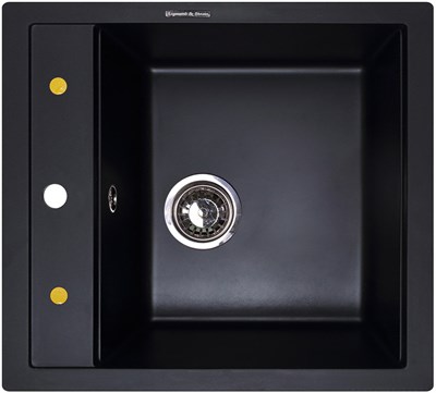 Кухонная мойка Zigmund & Shtain Platz 465 черный базальт 4250055630363 - фото 235069