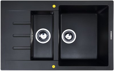 Кухонная мойка Zigmund & Shtain Rechteck 775.2 черный базальт 4250055631469 - фото 235336