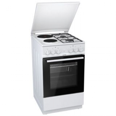 Газовая плита GORENJE K5111WG,  электрическая духовка,  белый 466131 - фото 237259