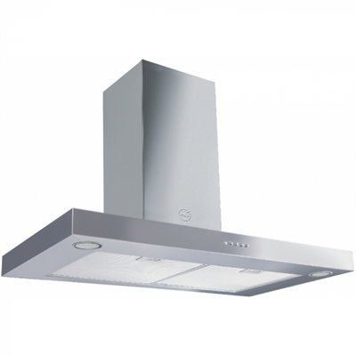Каминная вытяжка MBS BERGIA 190 Inox 4680000972345 - фото 237326
