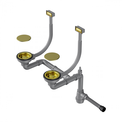 Сифон для мойки Omoikiri WK-2C-LG 4956497 4956497