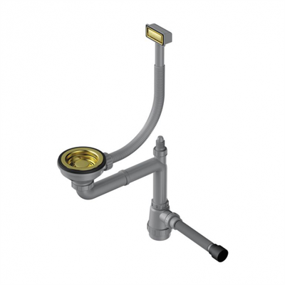 Арматура для одночашевых моек с декоративной решеткой Omoikiri WK-1-LG 4956824 4956824