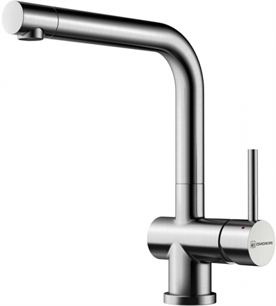 Смеситель для мойки Omoikiri Koriyama (4991005) нержавеющая сталь 4991005