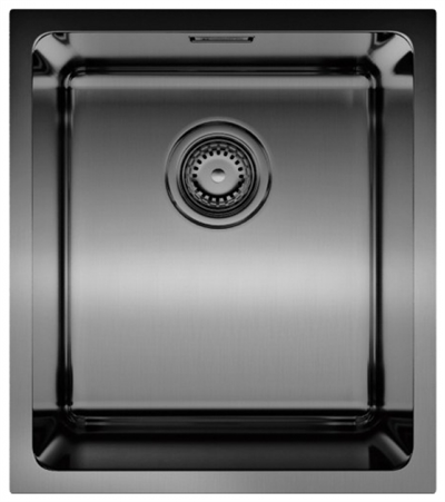 Кухонная мойка Omoikiri Tadzava 39-U/I-GM вороненая сталь 4993079 4993079