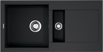 Кухонная мойка Omoikiri Sakaime 86-2-BL черный 4993117 4993117