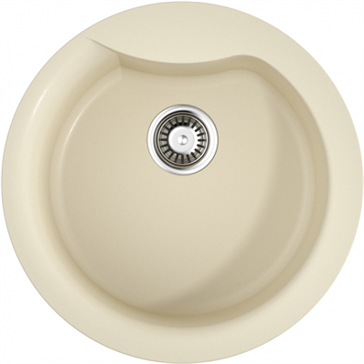 Гранитная мойка Omoikiri Yasugata 48R-BE Tetogranit/ваниль 4993131