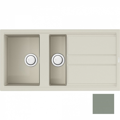 Кухонная мойка Omoikiri Kitagawa 100-2-WG Artceramic/wind green 4993252 4993252