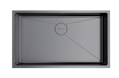Кухонная мойка Omoikiri Taki 74-U/IF-GM вороненая сталь (4993498) 4993498