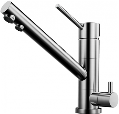 Смеситель для мойки Omoikiri Tonami-BN (4994018) нержавеющая сталь 4994018