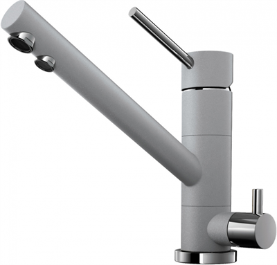 Смеситель для кухни Omoikiri Tonami-GR серый 4994223 4994223