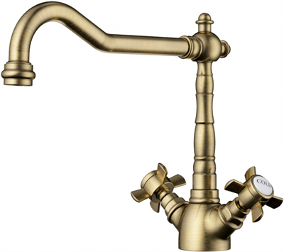 Смеситель для кухни Omoikiri Tokigawa-AB античная латунь 4994257 4994257