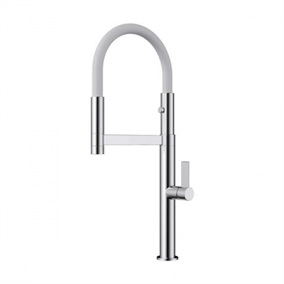 Смеситель Omoikiri Osaka-C-WH хром/белый 4994332 4994332